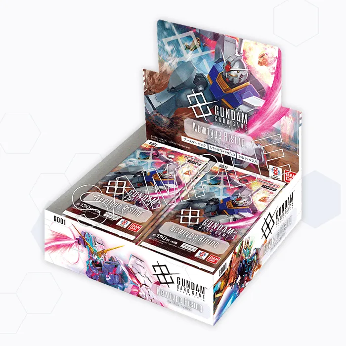 鋼彈卡牌遊戲 補充包 新人類崛起(日文版) Newtype Rising [GD01]