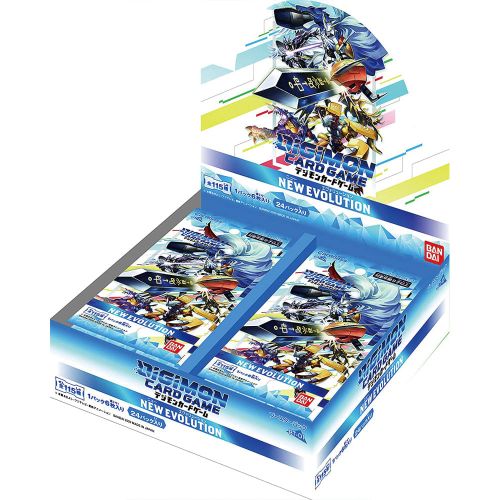 數碼寶貝 卡牌遊戲 補充包 第一彈BT-01 全新進化 日文版(盒裝24入)