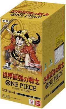航海王卡牌遊戲 補充包 世界最強的戰士 ONE PIECE CARD GAME BOOSTER JP OP-17