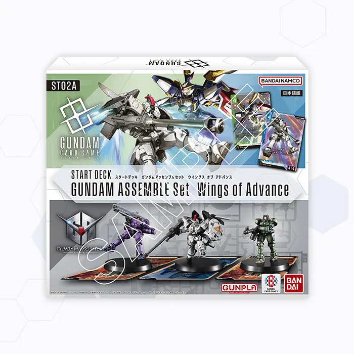 鋼彈卡牌遊戲 模型起始牌組 Wings of Advance [ST02A] 進升之翼