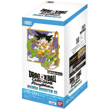 七龍珠超卡牌遊戲 融合世界 漫畫收藏 補充包 第一彈 DRAGON BALL SUPER CARD GAME FUSION WORLD MANGA BOOSTER PACK SB-01