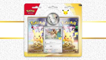 寶可夢卡牌遊戲 30th Celebration 2包裝組合 (美版)Pokemon TCG 30th Celebration 2-Pcak Blister
