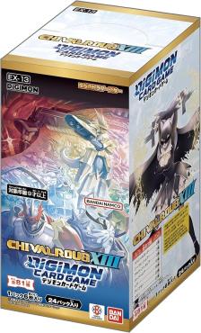 數碼寶貝 卡牌遊戲 特殊補充包 CHIVALROUS XIII[EX-13]