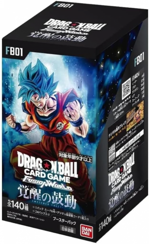七龍珠超卡牌遊戲 融合世界 覺醒的心跳 補充包 DRAGON BALL SUPER CARD GAME FUSION WORLD BOOSTER PACK FB-01