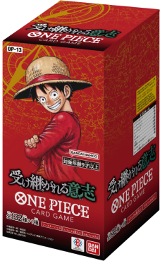 航海王卡牌遊戲 補充包 傳承的意志 ONE PIECE CARD GAME BOOSTER JP OP-13